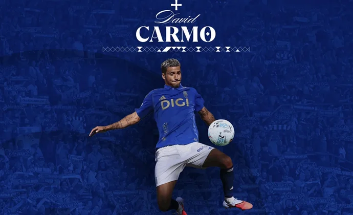David Carmo es oficialmente nuevo jugador del Real Oviedo