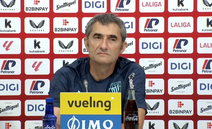 Valverde habla de Galarreta, Sancet, el Betis, la Champions y el mercado