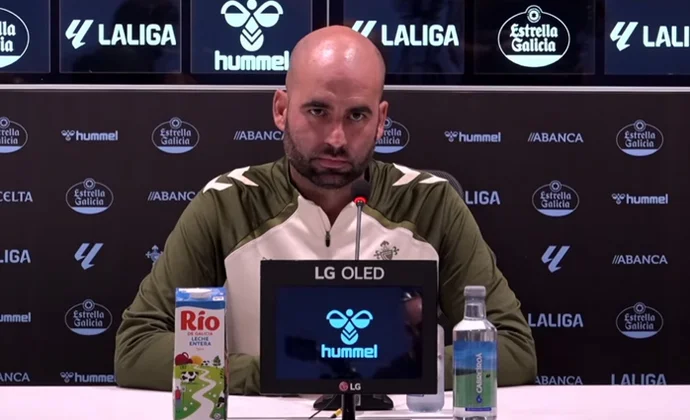 Giráldez, sobre Sotelo, Yoel Lago, Damián, Román, Beltrán, Jutglà, Brais, el mercado, la portería y el Villarreal