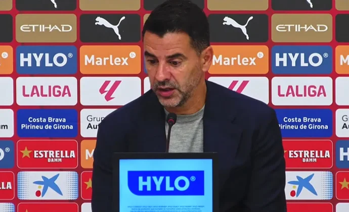 Míchel lamenta la derrota y habla de Juan Carlos, Ounahi, Rincón, Arnau, Álex Moreno, Roca, Asprilla, Tsygankov, Stuani, Dawda, Witsel y Vanat