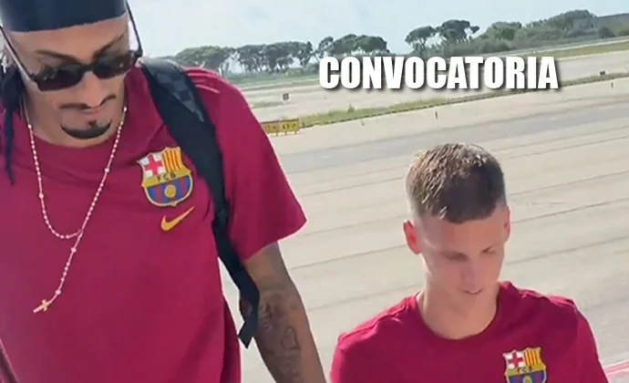 Szczesny y Gerard Martín vuelven a una lista sin Gavi, Bernal, Fort ni Bardghji