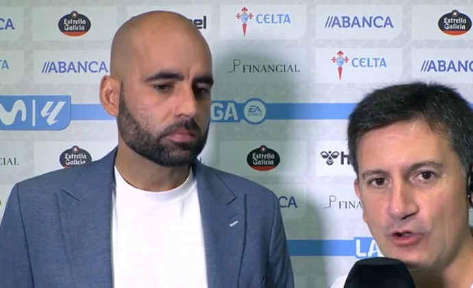 Giráldez explica la suplencia de Borja Iglesias y habla de las rotaciones justo antes del partido