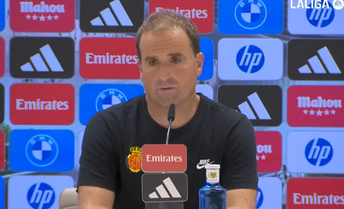 Arrasate se mostró satisfecho pese a la derrota y habló de Muriqi, Virgili, Darder, Morlanes, Pablo Torre y el sistema