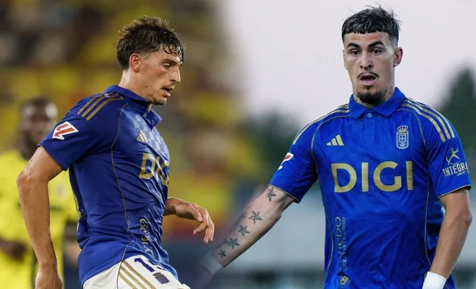 El Real Oviedo pone en el mercado a Oier Luengo y Brandon Domingues