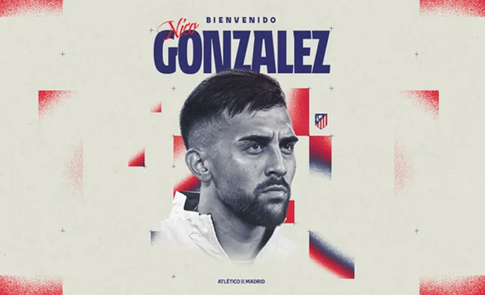 Nicolás González es oficialmente nuevo jugador del Atlético