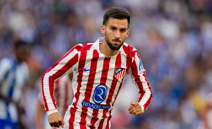 Alex Baena, operado de apendicitis en Madrid