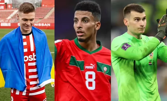 Seis jugadores del Girona convocados con sus selecciones