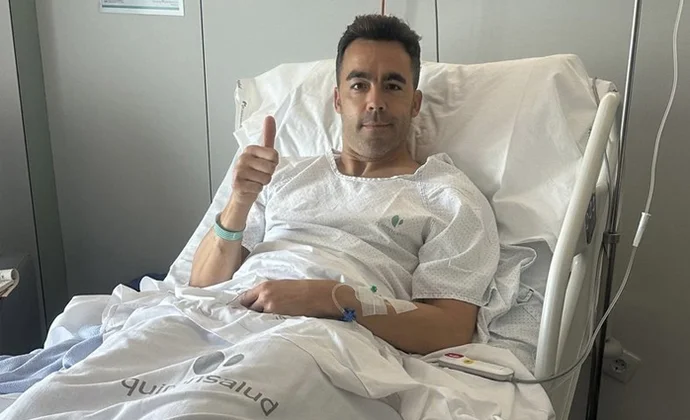 Juan Carlos ha sido operado con éxito de su lesión de rodilla