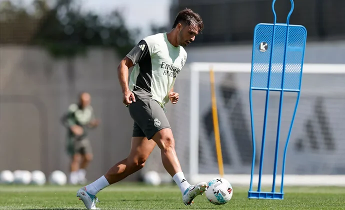 El Real Madrid se ejercitó este lunes sin los lesionados ni los internacionales