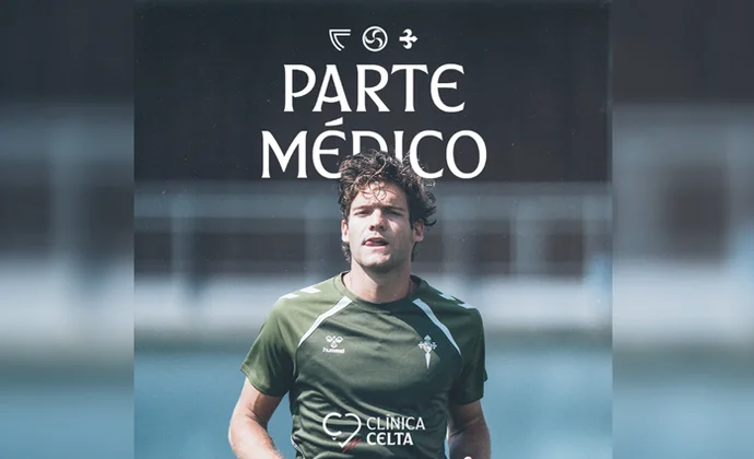 Parte médico oficial de Marcos Alonso