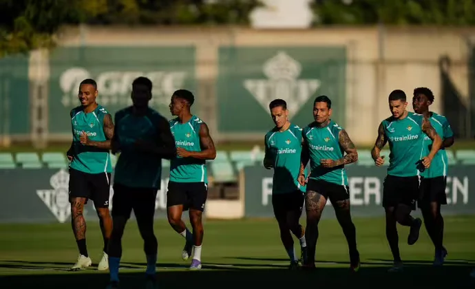El Betis afronta la sesión de entrenamiento sin los cuatro lesionados