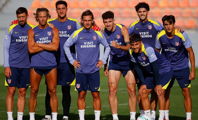 Barrios volvió a gestionar las cargas en el entrenamiento del viernes