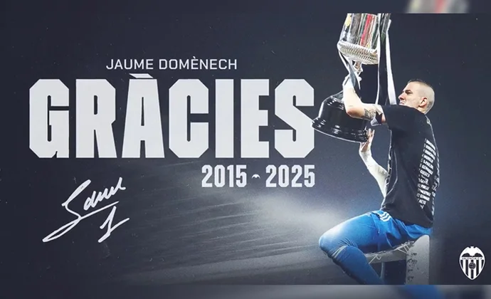 Jaume Domènech anuncia su retirada del fútbol