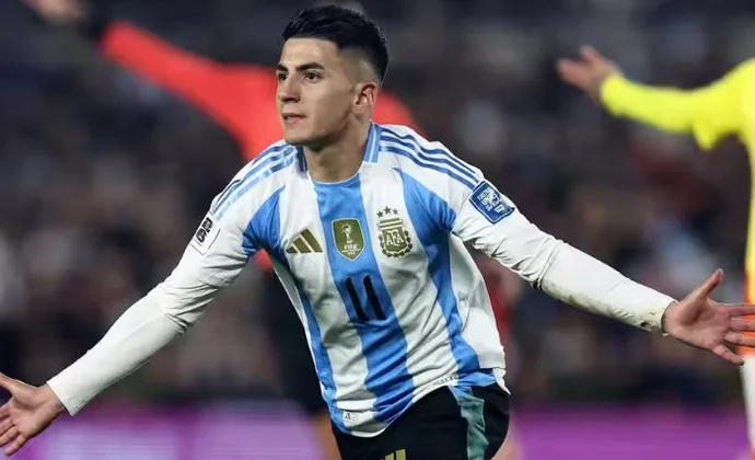 Thiago Almada duda para el partido de Argentina frente Ecuador