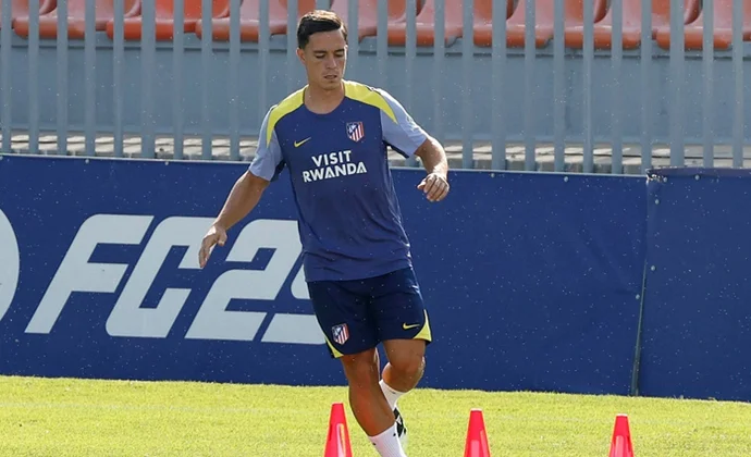 El Atlético recupera a Oblak y Raspadori, mientras Almada está pendiente de pruebas