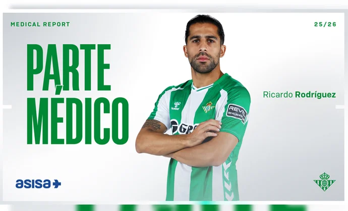 Parte médico oficial de Ricardo Rodríguez