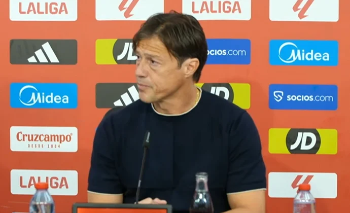 Almeyda valora el empate y habla de Isaac Romero, Nianzou, Peque, Alexis y Rafa Mir