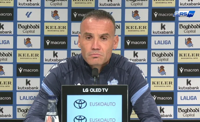 Sergio Francisco cuenta con Kubo y habla de Soler, Odriozola, Oyarzabal, Sadiq y el Real Madrid