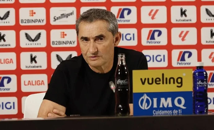 Valverde lamenta la derrota y habla de las imprecisiones y la baja de Nico Williams