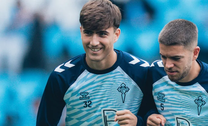 Javi Rodríguez, sustituido por molestias contra el Girona