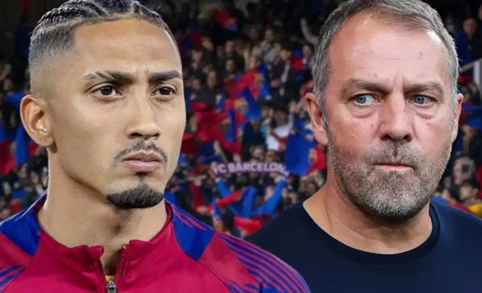 Raphinha iba a ser titular, pero llegó tarde a la charla de activación