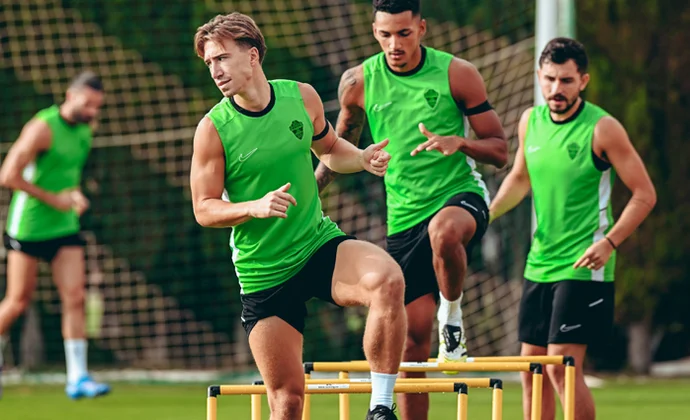 Germán Valera y Marc Aguado se reincorporan al grupo del Elche