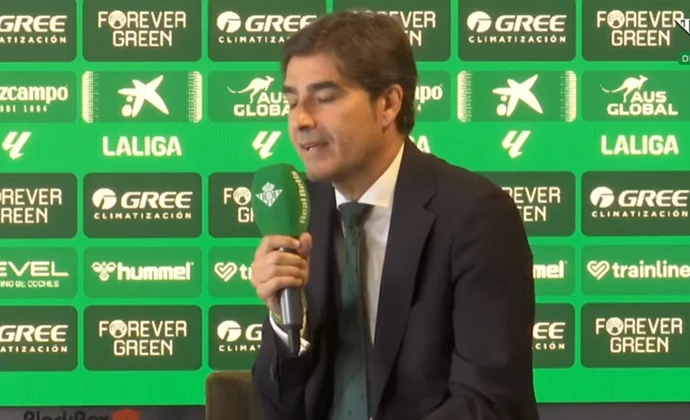 Haro y Fajardo presentan a Amrabat y hablan de Pellegrini, Chimy, Isco, Pablo García, Dani Pérez y Valentín Gómez