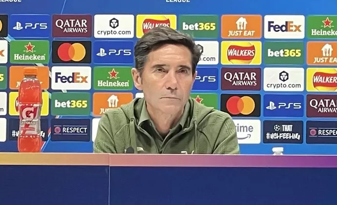 Marcelino habla de Thomas y analiza la previa del partido contra el Tottenham