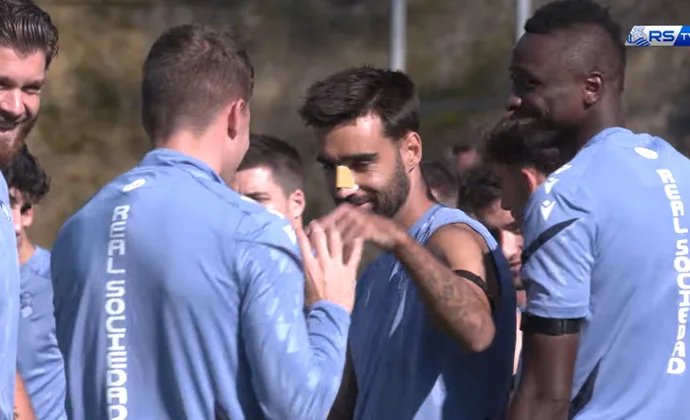 Brais, Sucic y Gorrotxategi empiezan la semana con el grupo