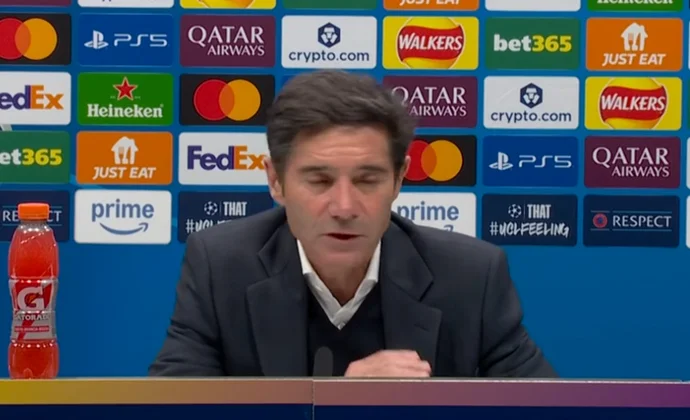 Marcelino lamenta la derrota y habla de Ayoze, Mikautadze, Luiz Junior y el arbitraje