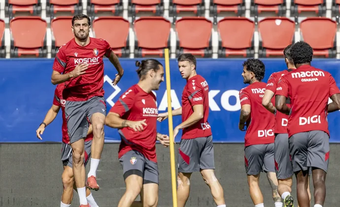 Moi Gómez se suma al grupo y Aimar Oroz inicia su proceso de recuperación