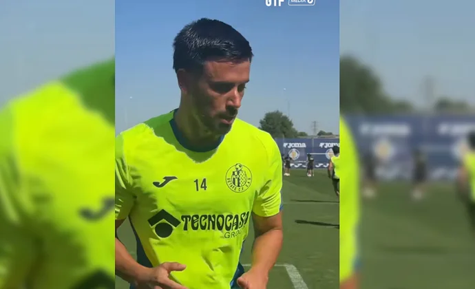 Javi Muñoz entrena con normalidad y Juanmi apunta a ser la única baja