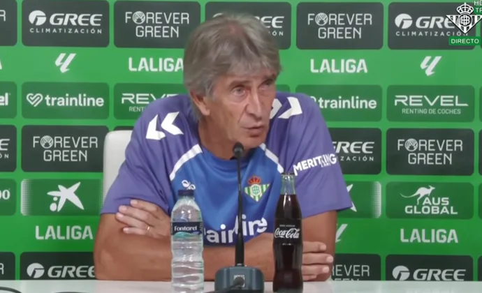 Pellegrini explica cómo llega el equipo y habla de Deossa, Llorente, Pablo García, las rotaciones y la Real Sociedad