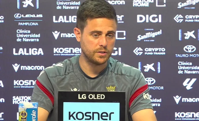 Lisci, sobre Moi Gómez, Oroz, Rául, Budimir, Rubén, Moncayola, el sistema y el Villarreal