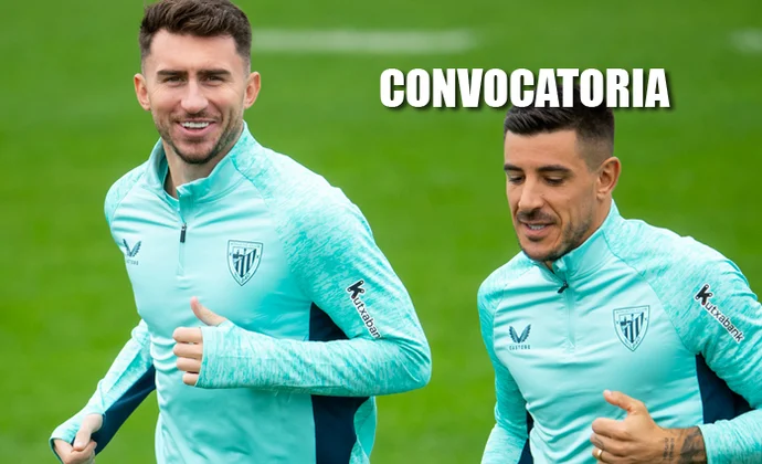 Laporte y Unai Gómez entran en la lista para viajar a Mestalla
