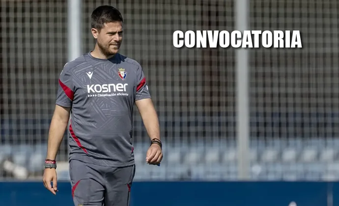 Moi Gómez y Aimar Oroz, bajas en la lista para viajar a Villarreal