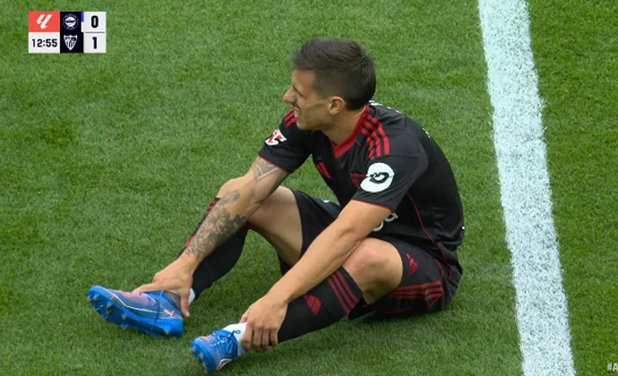 Alfon se retira lesionado del partido contra el Alavés