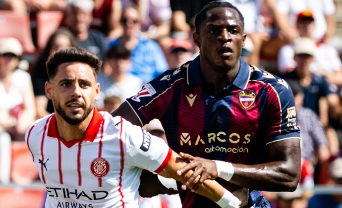 Jornada 5: Girona 0-4 Levante. Estadísticas y puntos fantasy