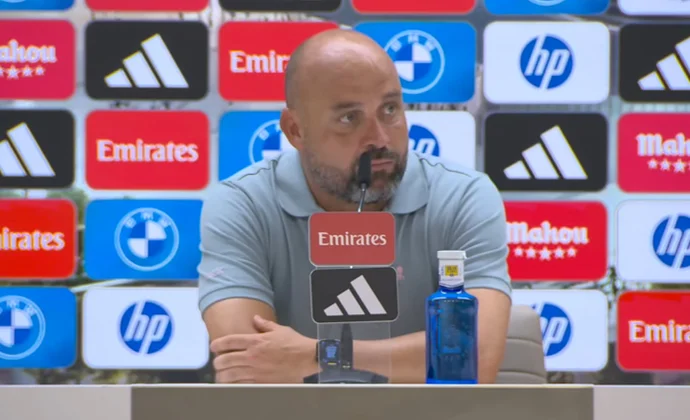 Manolo expresa sus sensaciones tras la derrota, analiza el partido y la entrada de Jofre y Koleosho