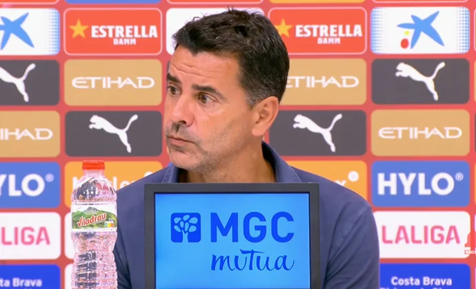 Míchel analiza la derrota, la crisis del equipo y busca cómo salir de la situación