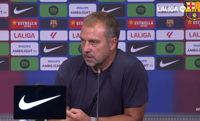 Flick analiza el triunfo y habla de Fermín, Rashford, Eric García y Koundé