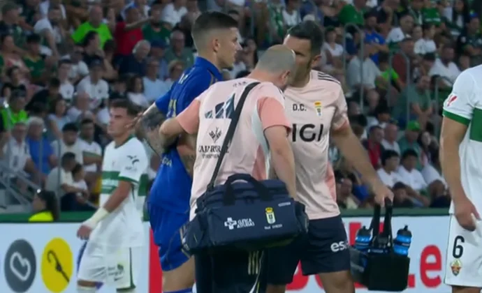 Luka Ilic, segundo contratiempo físico en el Martínez Valero