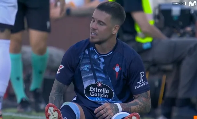 Mihailo Ristic pidió el cambio por molestias en los isquios