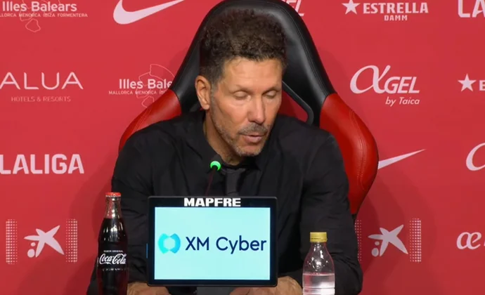 Simeone vio bien al equipo, habla de Julián Alvarez, Barrios y expresa sus sensaciones