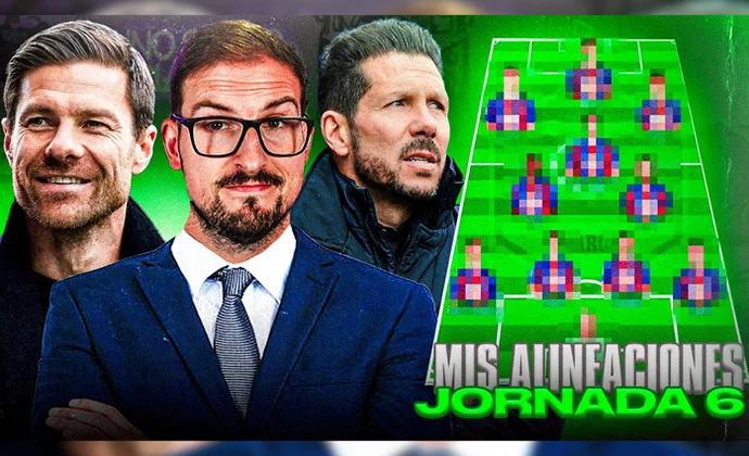 Las alineaciones probables de Carrasco y pronósticos para la J6 en Predicted11.com