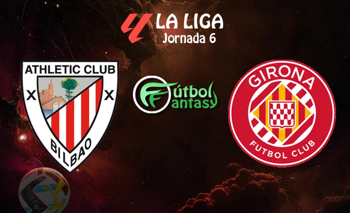 Alineaciones probables y previa fantasy del Athletic - Girona