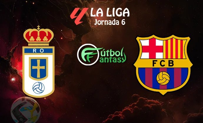 Alineaciones probables y previa fantasy del Real Oviedo - Barcelona