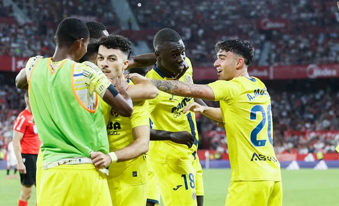 Jornada 6: Sevilla 1-2 Villarreal. Estadísticas y puntos fantasy