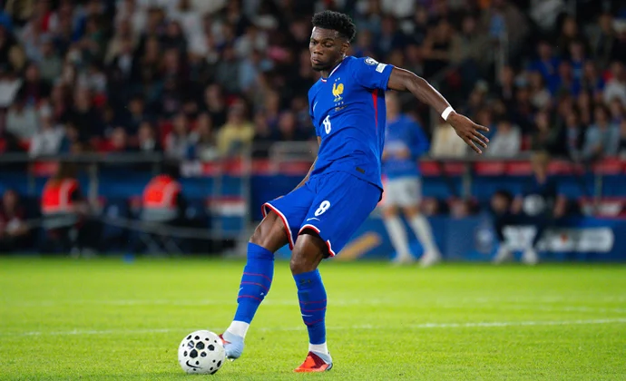 Tchouaméni cumplirá dos partidos de sanción con Francia y descansará en el próximo parón de octubre