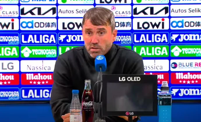 Eduardo Coudet alaba a Soria y Arambarri y explica el estado de Calebe